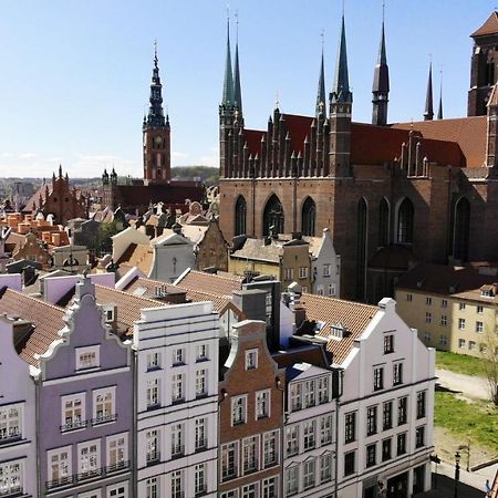 Apartmán Viu Old Town Balcony Gdaňsk Exteriér fotografie
