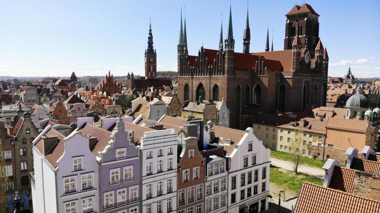 Apartmán Viu Old Town Balcony Gdaňsk Exteriér fotografie