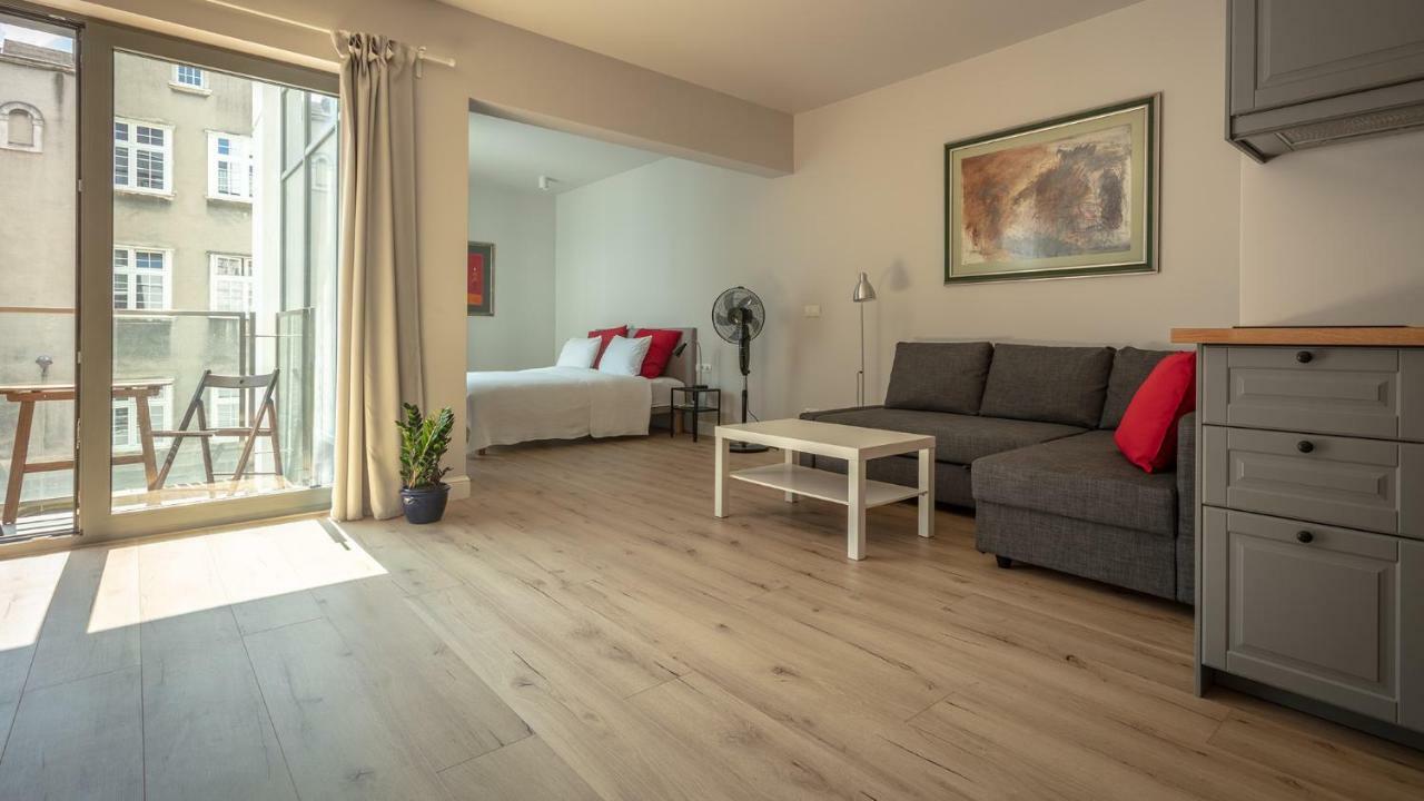 Apartmán Viu Old Town Balcony Gdaňsk Exteriér fotografie